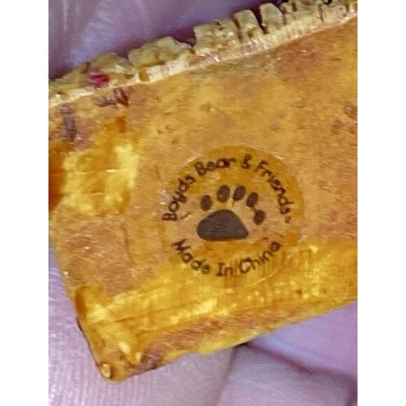 Boyds Bears  & Friends Wee Folkstone Series Henry K Wall Street Shelf Sitter - Picture 10 of 10